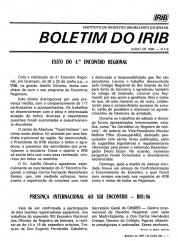 Boletim do IRIB - Edição Nº 110