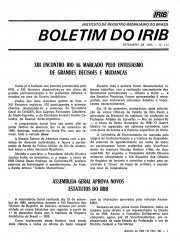 Boletim do IRIB - Edição Nº 112