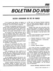 Boletim do IRIB - Edição Nº 124