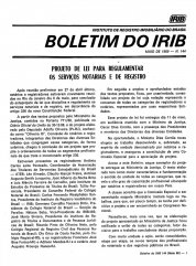 Boletim do IRIB - Edição Nº 144
