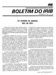 Boletim do IRIB - Edição Nº 148
