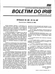 Boletim do IRIB - Edição Nº 160