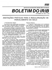 Boletim do IRIB - Edição Nº 186