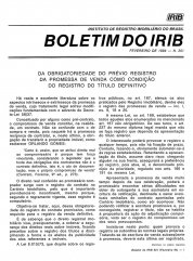 Boletim do IRIB - Edição Nº 201