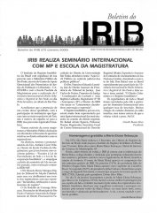 Boletim do IRIB - Edição Nº 272