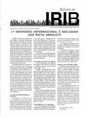 Boletim do IRIB - Edição Nº 273