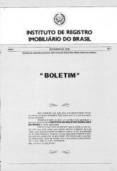 Boletim do IRIB - Edição Nº 01