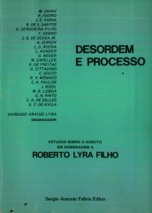 DESORDEM E PROCESSO