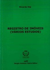 REGISTRO DE IMÓVEIS (VÁRIOS ESTUDOS)