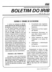 Boletim do IRIB - Edição Nº 95