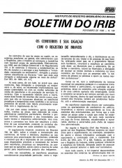 Boletim do IRIB - Edição Nº 138