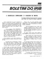 Boletim do IRIB - Edição Nº 146