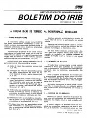 Boletim do IRIB - Edição Nº 162