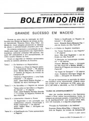 Boletim do IRIB - Edição Nº 174