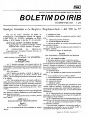 Boletim do IRIB - Edição Nº 210