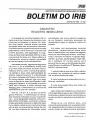 Boletim do IRIB - Edição Nº 253