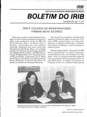 Boletim do IRIB - Edição Nº 257