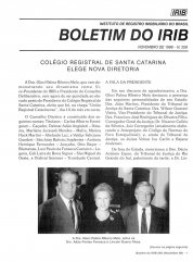 Boletim do IRIB - Edição Nº 258