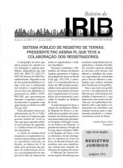 Boletim do IRIB - Edição Nº 277