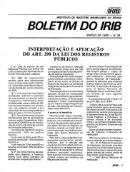 Boletim do IRIB - Edição Nº 34