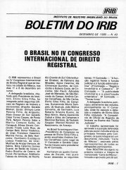 Boletim do IRIB - Edição Nº 43