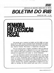 Boletim do IRIB - Edição Nº 46