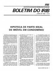 Boletim do IRIB - Edição Nº 61